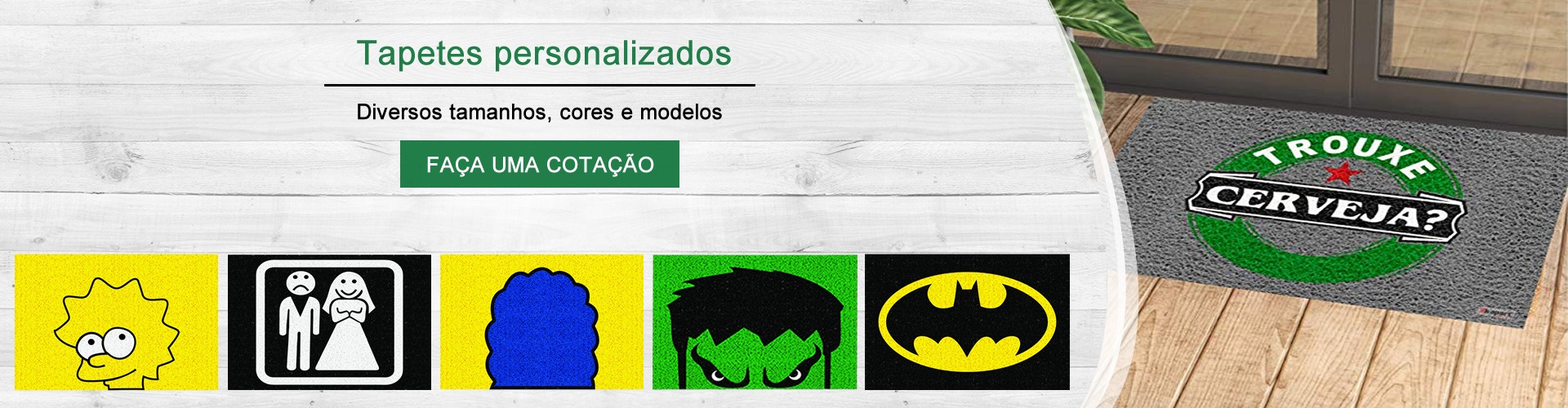 Tapetes personalizados